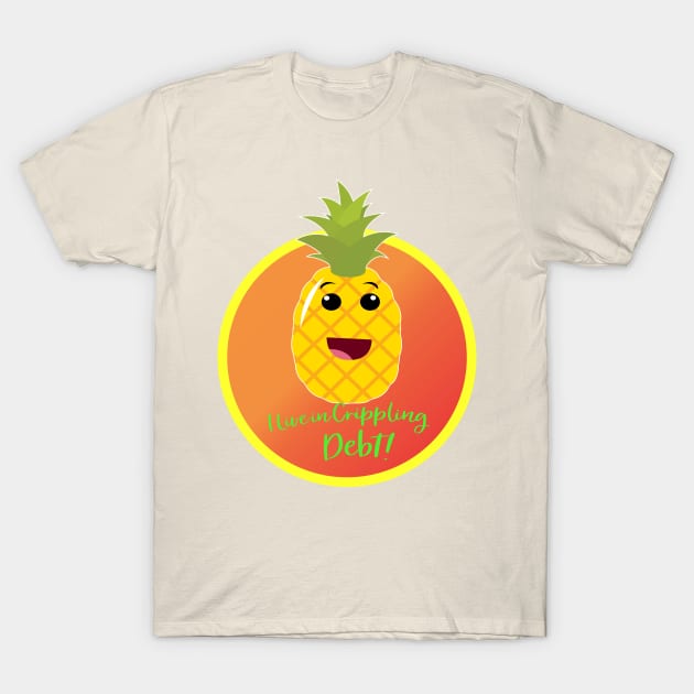 The Great Sad Pineapple T-Shirt by thouless_art